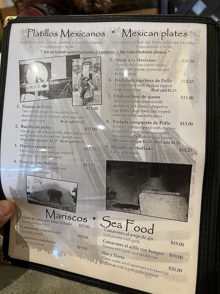 La Santaneca De La Mission Menu - Image 2