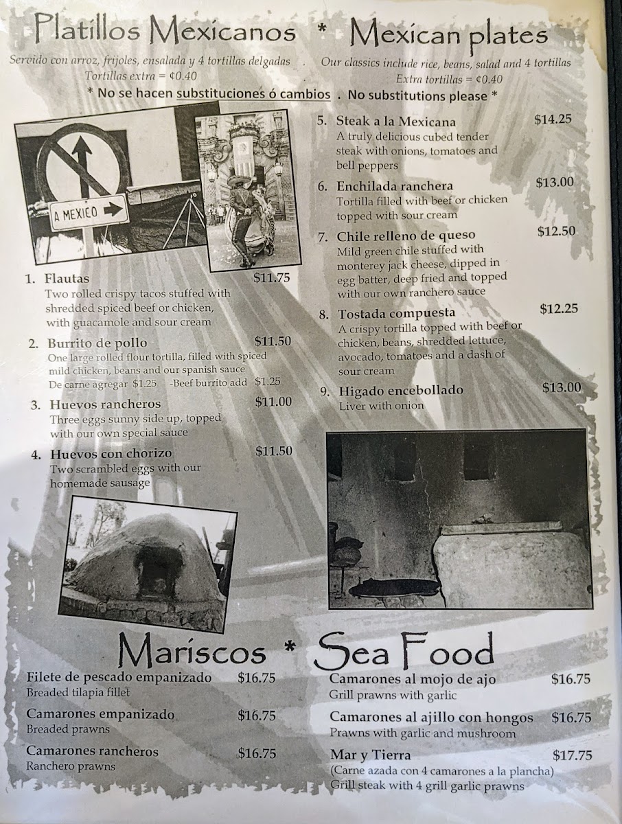 La Santaneca De La Mission Menu - Image 5