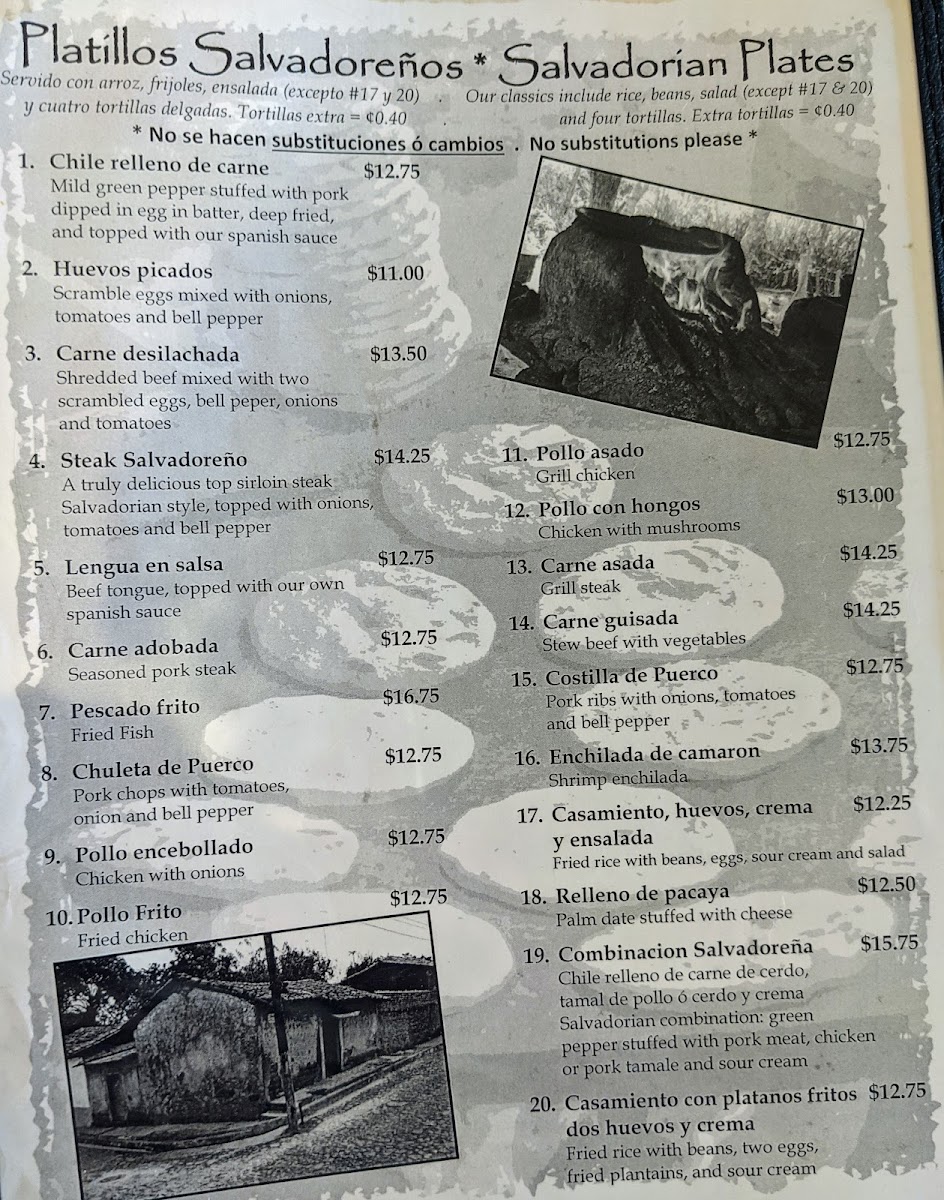 La Santaneca De La Mission Menu - Image 6